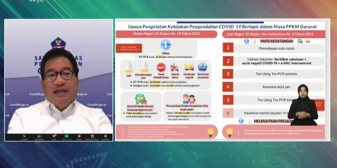 Masyarakat Berkebutuhan Mendesak Yang Melakukan Perjalanan Wajib Patuhi