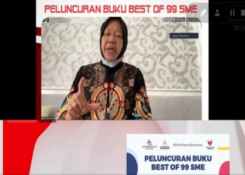 Risma Luncurkan Buku “Best of 99 SME” bagi Wirausahawan Indonesia