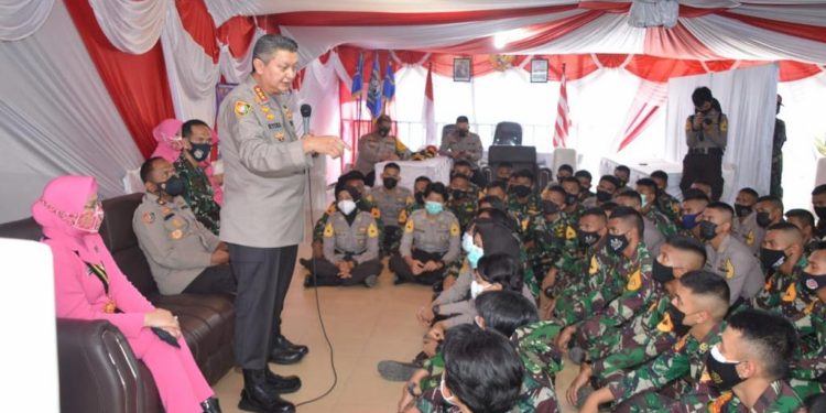 Kalemdiklat Polri Kunjungi Posko Taruna Satlat-2/Hiu Kota Binjai