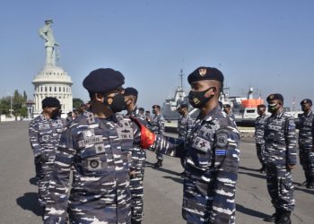 Pangkoarmada II Pimpin Gelar Kesiapan Pasukan GugusTugas Penembakan Senjata Strategis TNI AL