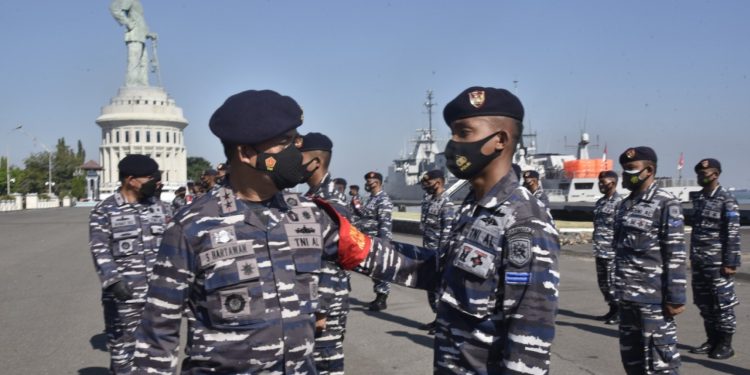 Pangkoarmada II Pimpin Gelar Kesiapan Pasukan GugusTugas Penembakan Senjata Strategis TNI AL