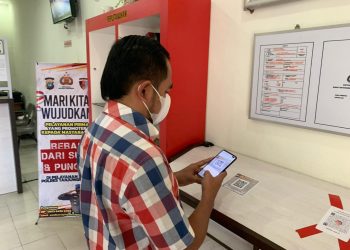 Apakah Puas dengan Pelayanan SKCK Polres Tanjungpinang? Yuk Scan Barcode-nya
