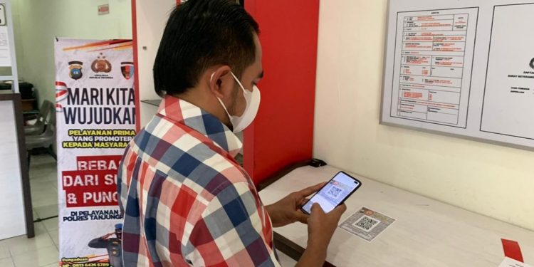 Apakah Puas dengan Pelayanan SKCK Polres Tanjungpinang? Yuk Scan Barcode-nya