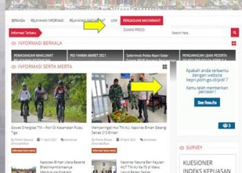 Bidhumas Polda Kepri Sosialisasikan Fitur Penilaian Indek Kepuasan Masyarakat pada Website