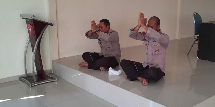 Brimob Polda Kepri Gelar Binrohtal Guna Wujudkan Personel Polri yang Beriman dan Bertaqwa