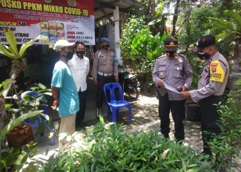 Dianggap Efisien Tekan Penyebaran Covid-19, Kapolsek Tanjungpinang Timur Cek Langsung Posko PPKM Mikro Covid-19