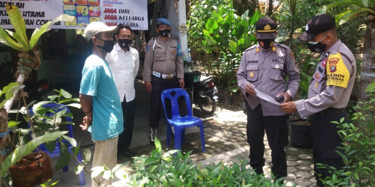 Dianggap Efisien Tekan Penyebaran Covid-19, Kapolsek Tanjungpinang Timur Cek Langsung Posko PPKM Mikro Covid-19