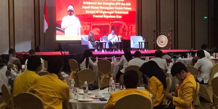 Dirreskrimsus Polda Kepri Hadiri Seminar Hukum Terkait Kolaborasi dan Sinergitas Bersama ASN