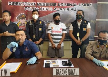 Ditreskrimum Polda Kepri Berhasil Amankan Tersangka Tindak Pidana Pornografi dan ITE