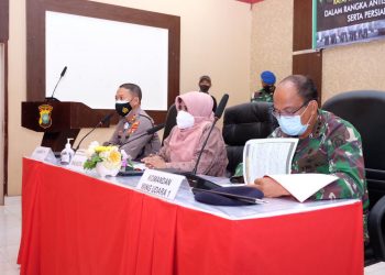 Jelang Hari Raya Idul Fitri 1442 H, Polres Tanjungpinang Gelar Rakor Bersama FKPD