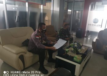 Jelang Puasa, Polsek Kawasan Pelabuhan SBP Gelar Rapat Persiapan Penegakan Prokkes di Pelabuhan dan Mpda Transportasi Laut
