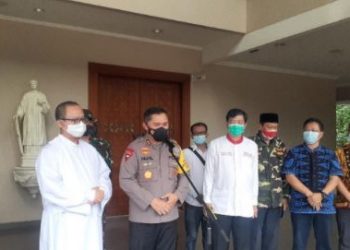 Kapolda Metro Jaya Cek Pengamanan Gereja di Tangsel
