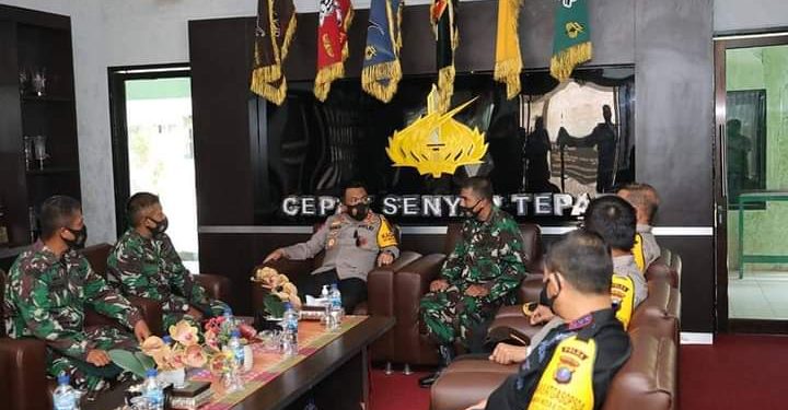 Kapolda Sumut Lakukan Kunjungan ke Batalyon Infanteri Raider 100/PS Untuk Tingkatkan Sinergitas TNI-Polri
