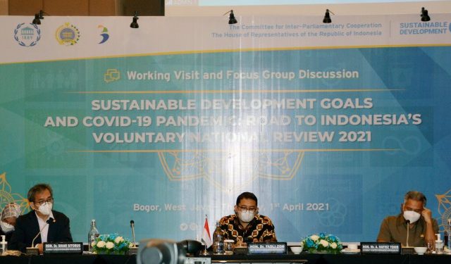 Ketua Panja SDGs Harap 17 Target Disosialisasikan Ke Daerah-daerah