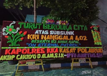 Kru KRI Nanggala 402 Gugur di Medan Tugas, Kapolres Kepulauan Anambas Turut Berduka