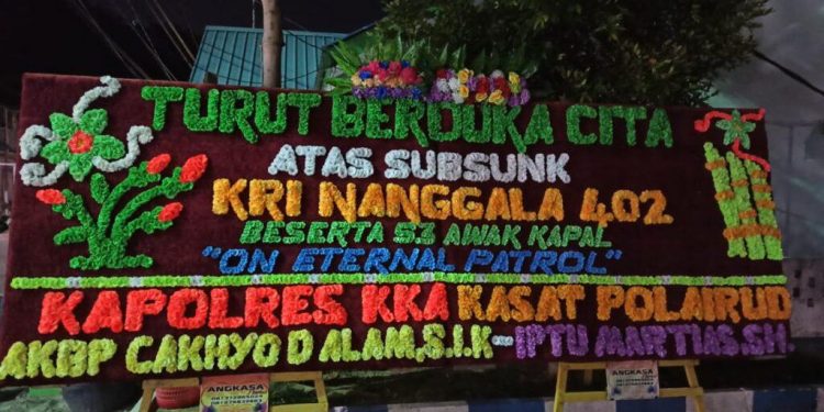 Kru KRI Nanggala 402 Gugur di Medan Tugas, Kapolres Kepulauan Anambas Turut Berduka