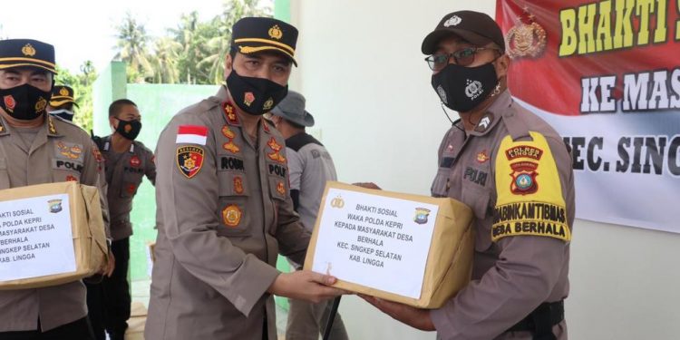 Kunjungan Kerja Wakapolda Kepri Ke Kabupaten Lingga