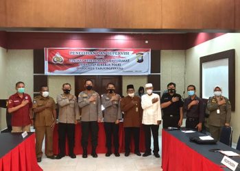 Kunjungan Tim Puslitbang Polri Tentang Penelitian dan Supervisi Tingkat Kepercayaan Masyarakat terhadap Kinerja Polri di Polres Tanjungpinang