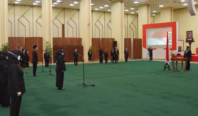 Menyesuaikan Tata Organisasi Baru, Sekjen DPR Lantik 179 Pejabat