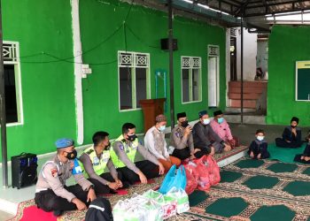 Ops Keselamatan Seligi 2021, Ditlantas Polda Kepri Gelar Baksos di Pondok Pesantren Al-Fateh Teluk Mata Ikan