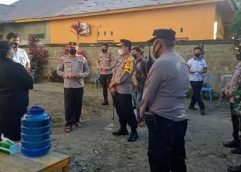 Pastikan Aman, Wakapolda Sulbar  Tinjau Pengamanan Ibadah Paskah di Pasangkayu