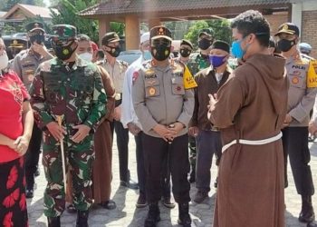 Pastikan Kondisi, Kapolda Sumut Bersama Pangdam I/Bukit Barisan Tinjau Suasana Ibadah Paskah di Sumut