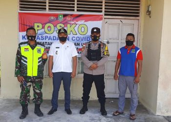 Pembentukan Posko Kewaspadaan Covid-19 Di Kecamatan Bunguran Utara