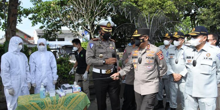 Pengetatan Mudik, Kakorlantas Minta Jajaran Cek Prokes Sekaligus Sosialisai Peniadaan Mudik