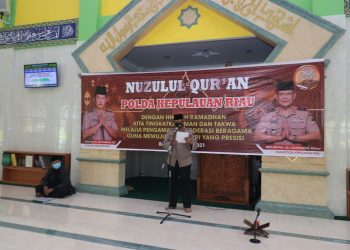 Peringatan Nuzulul Quran di Masjid Al-Halim Polda Kepri