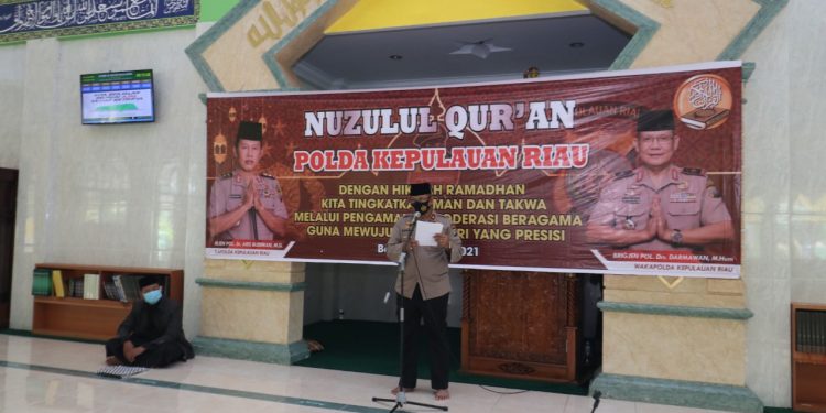 Peringatan Nuzulul Quran di Masjid Al-Halim Polda Kepri