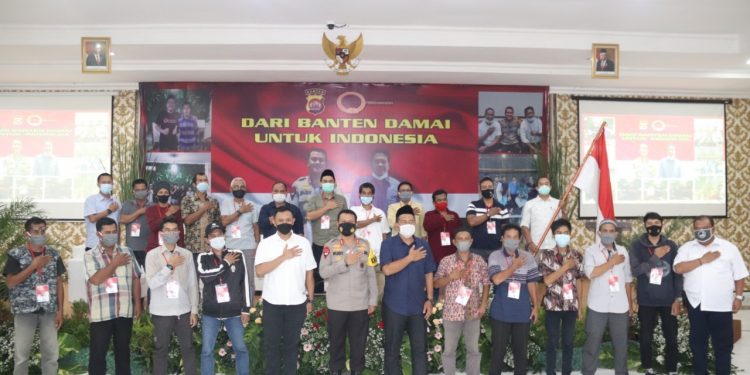 Polda Banten Bersama Yayasan Lingkar Perdamaian Menggelar FGD Dari Banten Untuk Damai Indonesia