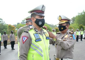 Polda Kepri Apel Gelar Pasukan Operasi Keselamatan Seligi 2021