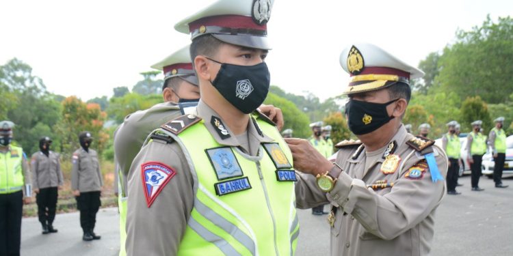 Polda Kepri Apel Gelar Pasukan Operasi Keselamatan Seligi 2021