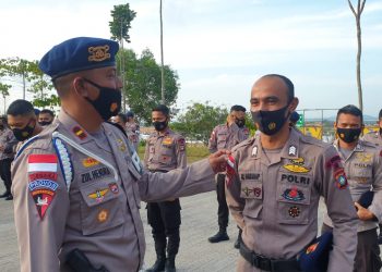 Provos Sat Brimobda Polda Kepri Laksanakan Ops Gaktibplin