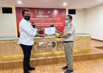 Rakernis Fungsi Reskrim Polda Kepri TA. 2021