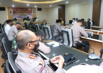 Rapat Koordinasi Kesiapan Pengamanan Idul Fitri 1442 H Dimasa Pandemi Covid-19 Tahun 2021