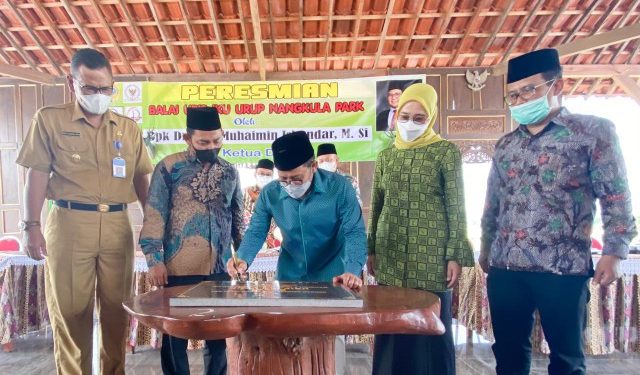 Resmikan Nangkula Park, Gus AMI Bangga Banyak Wisata Dirintis dari Dana Desa
