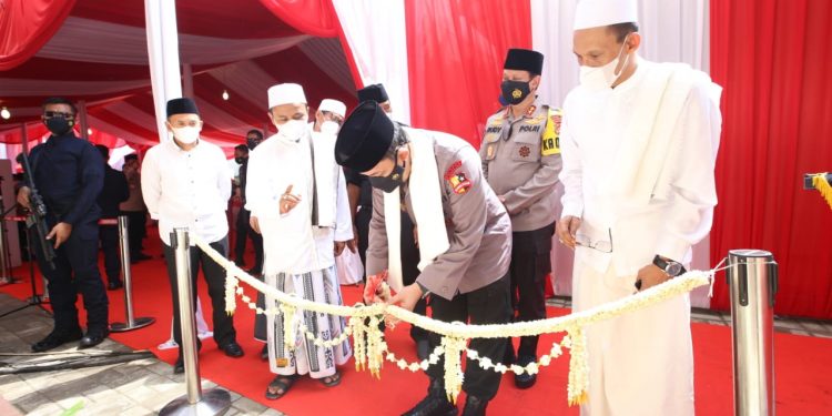 Resmikan Ponpes Tajul Falah Banten, Kapolri: Silahturahmi dengan Ulama Jangan Pernah Putus