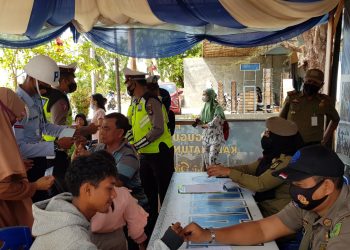 Satlantas Polres Natuna Laksanakan Operasi Keselamatan Seligi Tahun 2021