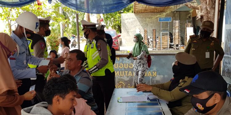 Satlantas Polres Natuna Laksanakan Operasi Keselamatan Seligi Tahun 2021