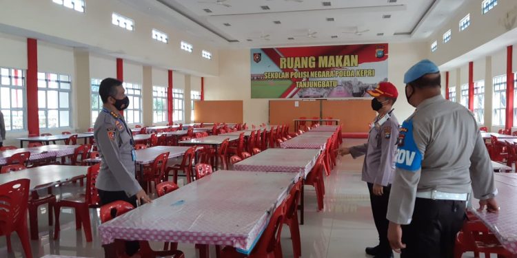 Tim Supervisi Lemdiklat Polri Cek Kesiapan Prokes di SPN Polda Kepri