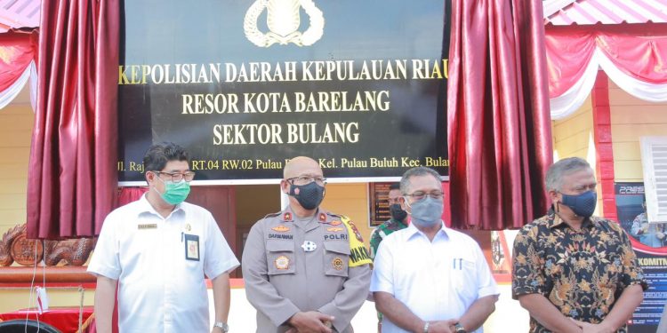 Wakapolda Kepri Resmikan Polsek Bulang Polresta Barelang
