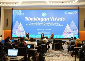 Dukung Pelaksanaan Kerja Sama Dalam Negeri dan Luar Negeri, Kemenko Marves Selenggarakan Bimtek Penyusunan Naskah Perjanjian Kerja Sama