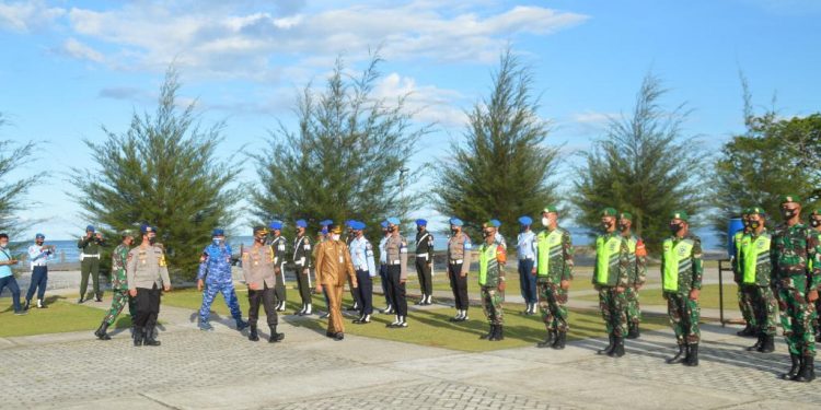 Antisipasi Perayaan Malam Takbiran, TNI-POLRI dan Instansi Terkait Kab. Natuna Laksanakan Patroli Skala Besar