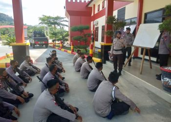 Asah Kemampuan, Brimob Polda Kepri laksanakan Latihan Rutin Pemeliharaan Kemampuan