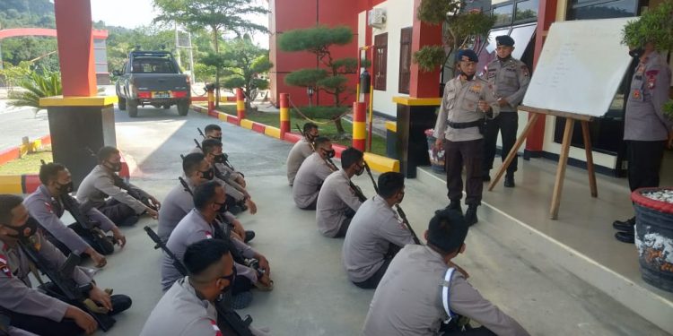 Asah Kemampuan, Brimob Polda Kepri laksanakan Latihan Rutin Pemeliharaan Kemampuan