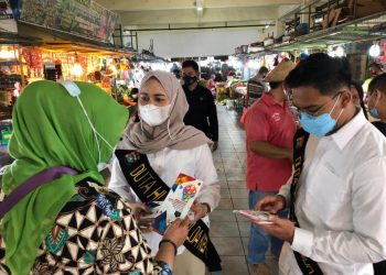 Cegah Penyebaran Virus Covid-19, Duta Humas Polda Kepri Sosialisasi Terkait Penggunaan Masker