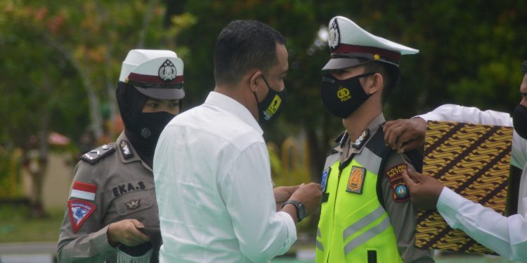 Ciptakan Rasa Aman dan Nyaman Saat Rayakan Idul Fitri 1442 H, Polres Natuna Laksanakan Apel Kesiapsiagaan Operasi Ketupat Seligi 2021