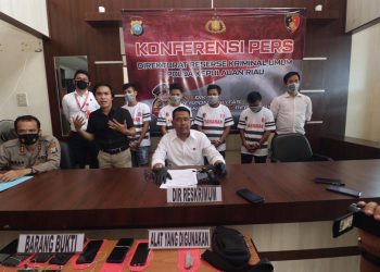 Ditreskrimum Polda Kepri Berhasil Ungkap Kasus Tindak Pidana Pencurian dengan Kekerasan