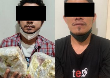 Ditresnarkoba Polda Kepri Berhasil Amankan 2 Tersangka Tindak Pidana Narkotika Jenis Sabu